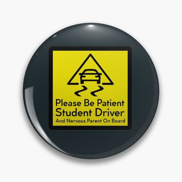 Item preview, Please Be Patient Student Driver  And Nervous Parent On Board designed and sold by MedKac.
