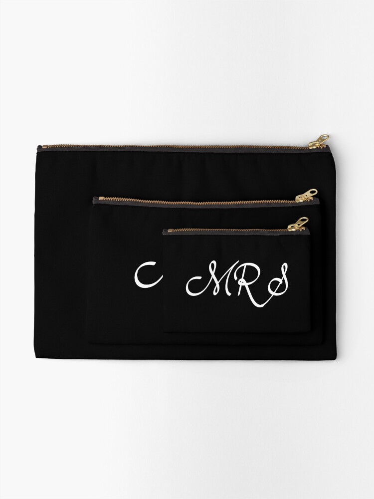 Thumbnail 2 of 4, Zipper Pouch, Mrs designed and sold by TeamBlue.