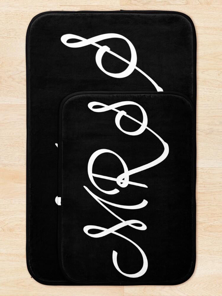 Thumbnail 5 of 6, Bath Mat, Mrs designed and sold by TeamBlue.
