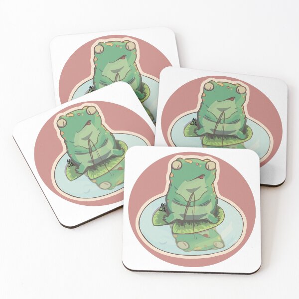 Item preview, Frog fishing designed and sold by mariasktch.