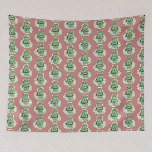 Item preview, Frog fishing designed and sold by mariasktch.