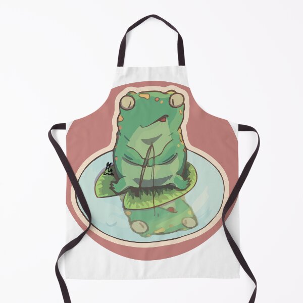 Item preview, Frog fishing designed and sold by mariasktch.