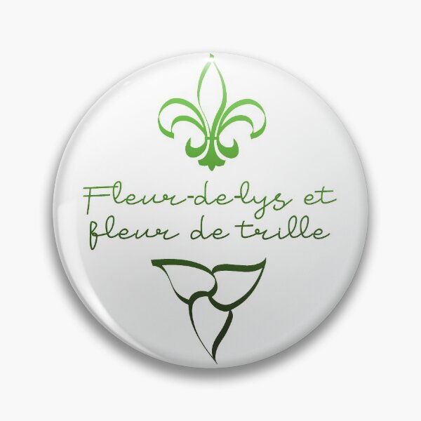 Item preview, The Fleur-de-Lys and the Trillium  designed and sold by Lynn Callewaert.