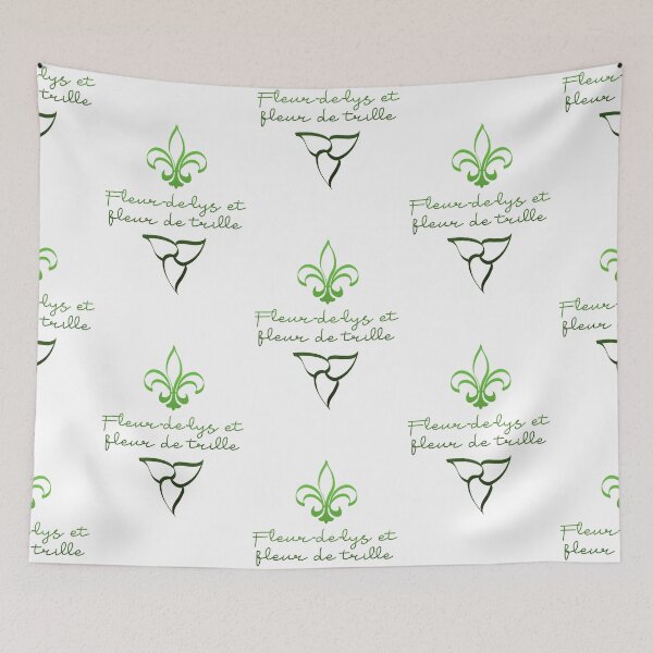 Item preview, The Fleur-de-Lys and the Trillium  designed and sold by Lynn Callewaert.