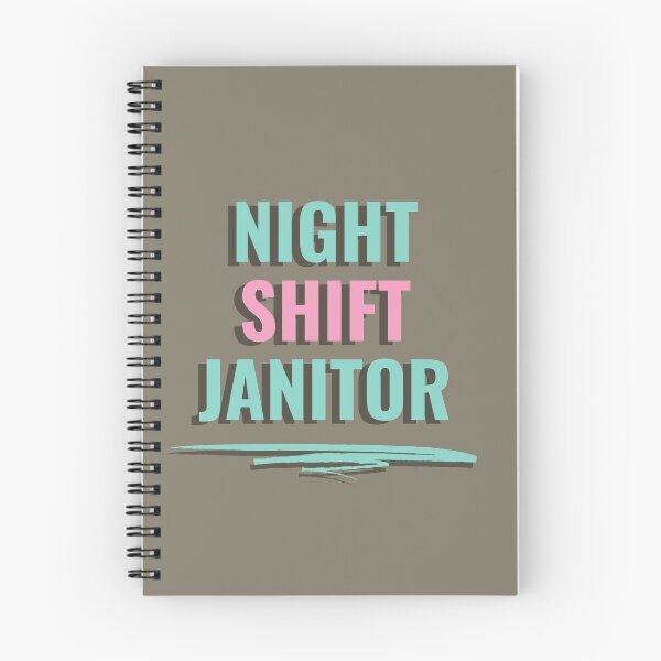 Item preview, Night Shift Janitor designed and sold by Beshtawi Store.