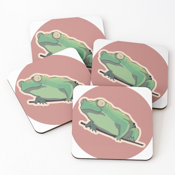 Item preview, Frog climbing a branch designed and sold by mariasktch.