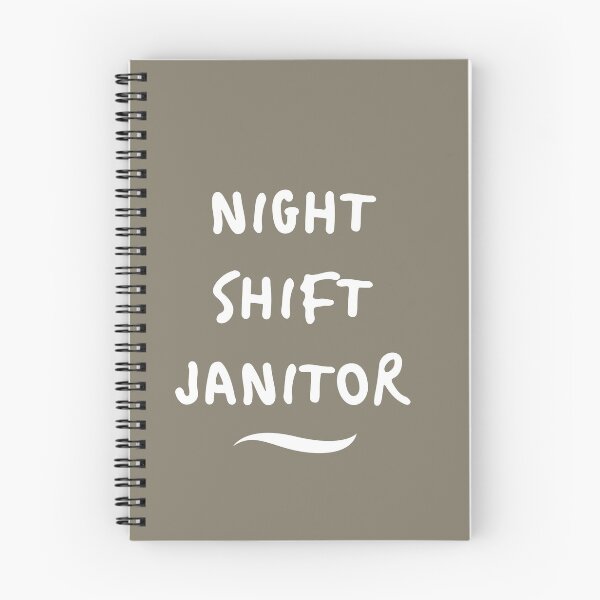 Item preview, Night Shift Janitor designed and sold by Beshtawi Store.