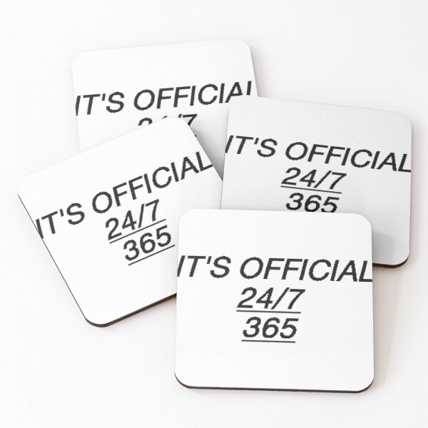 Item preview, IT'S OFFICIAL-24/7-365 designed and sold by giantstep.
