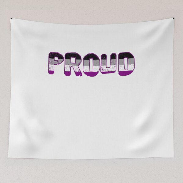 Artikelvorschau, STOLZE asexuelle Flagge LGBTQIA entworfen und verkauft von incurablehippie.