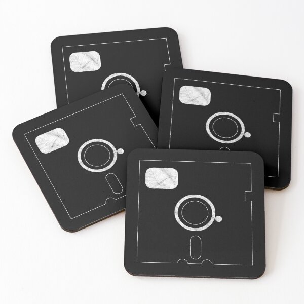 Item preview, Floppy Disc (black distressed design) designed and sold by siggyspatsky.