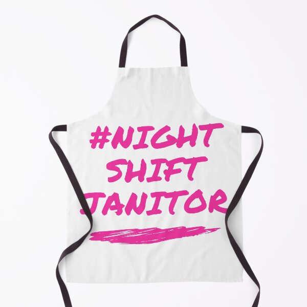 Item preview, night shift janitor pink cute designed and sold by Hohohaxi.