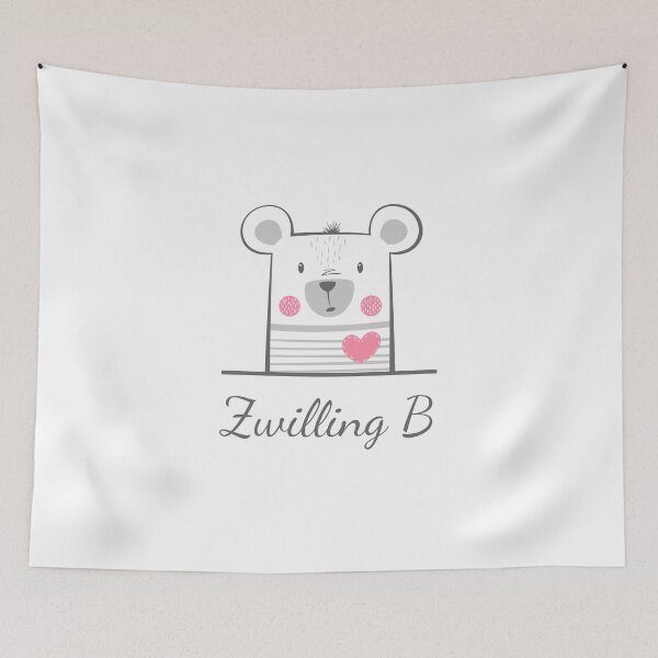 Item preview, Funny design for twins, twin B (boys) designed and sold by Blue-Fairy.