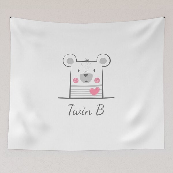 Item preview, Funny design for twins, twin B (boys) designed and sold by Blue-Fairy.
