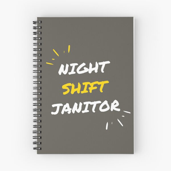 Item preview, Night Shift Janitor designed and sold by Beshtawi Store.