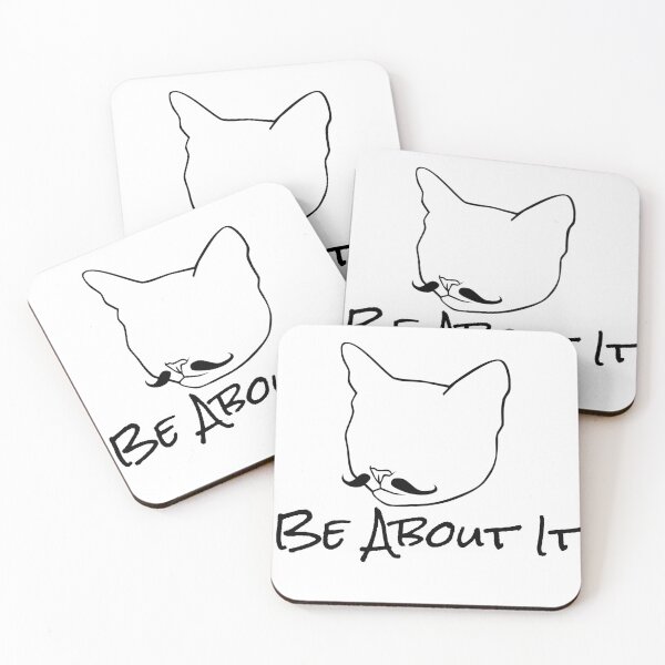 Item preview, Be about it (cat) designed and sold by Jackie Gatzmer.