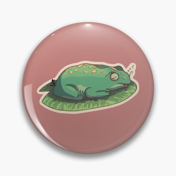Item preview, Sleeping frog on a leaf designed and sold by mariasktch.