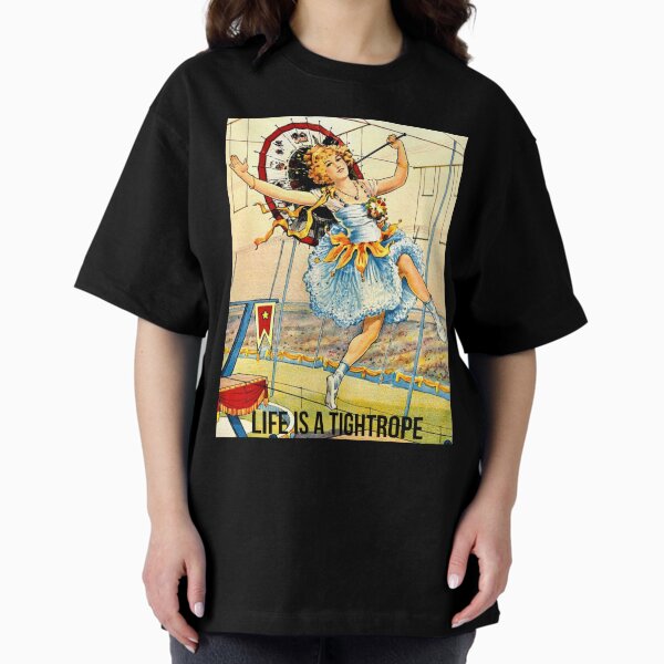 Item preview, Life is a Tightrope ~ Highwire Venus ~ Tightrope Walker ~ 1920s Circus designed and sold by artsphere.