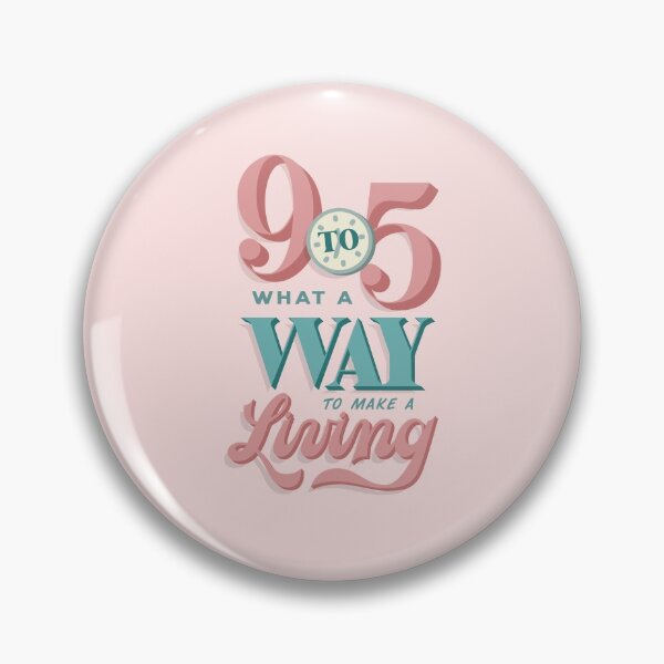 Item preview, Nine to Five (pink) designed and sold by Carol Esteves.