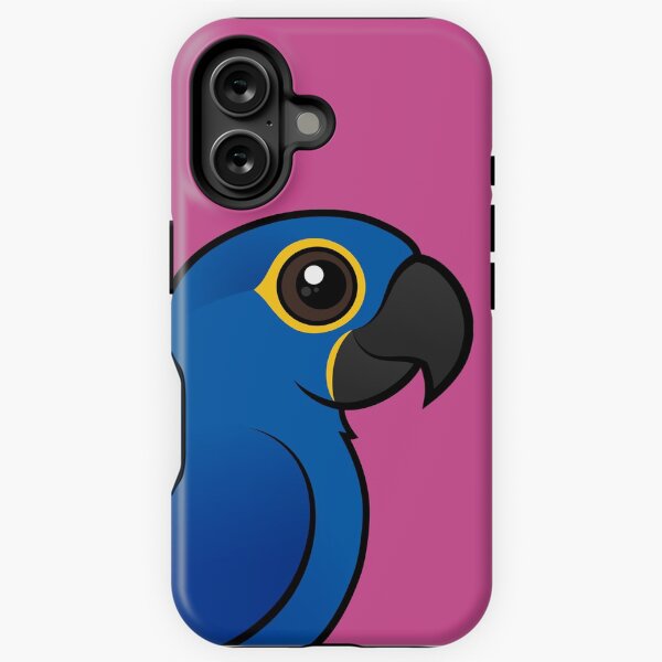 Cute Hyacinth Macaw by Birdorable iPhone Tough Case
