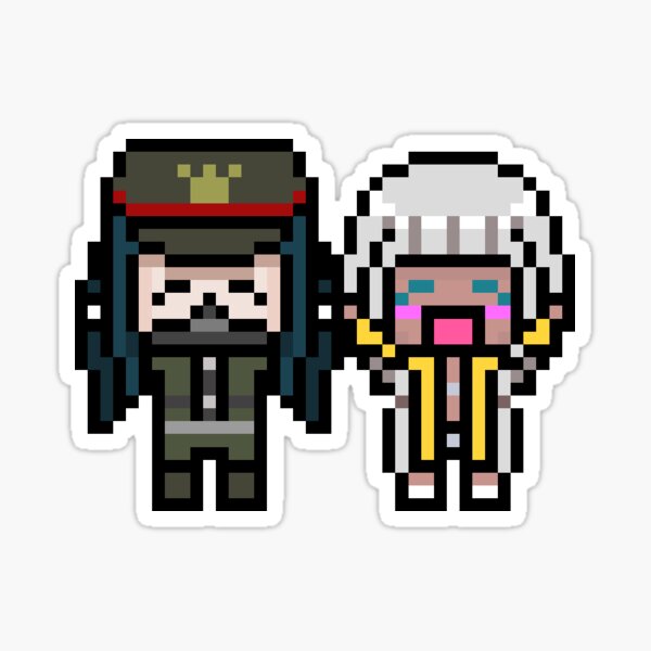 Shinnaga Pixels Sticker