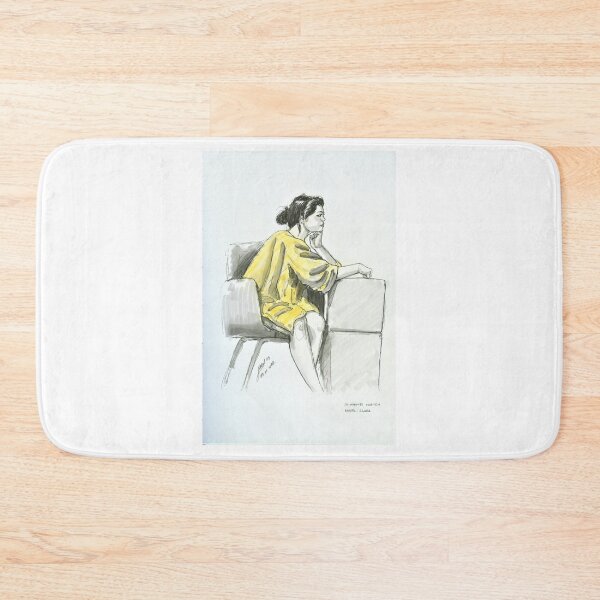 Item preview, Clara Portrait (Ink+Marker) designed and sold by Revisited.