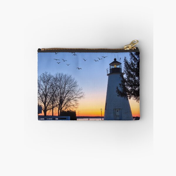 Item preview, Early Sun Rising Concord Point Lighthouse designed and sold by Joy Goldman.