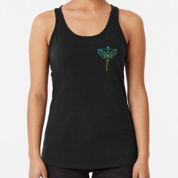 Ghost River Triangle Guardians Symbol Racerback Tank Top