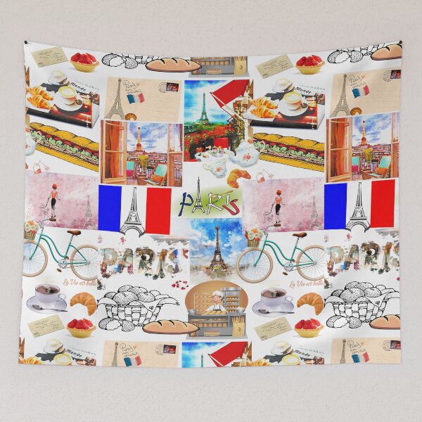 Item preview, Paris and its historical monuments and its magical symbols designed and sold by PhotoPrise.