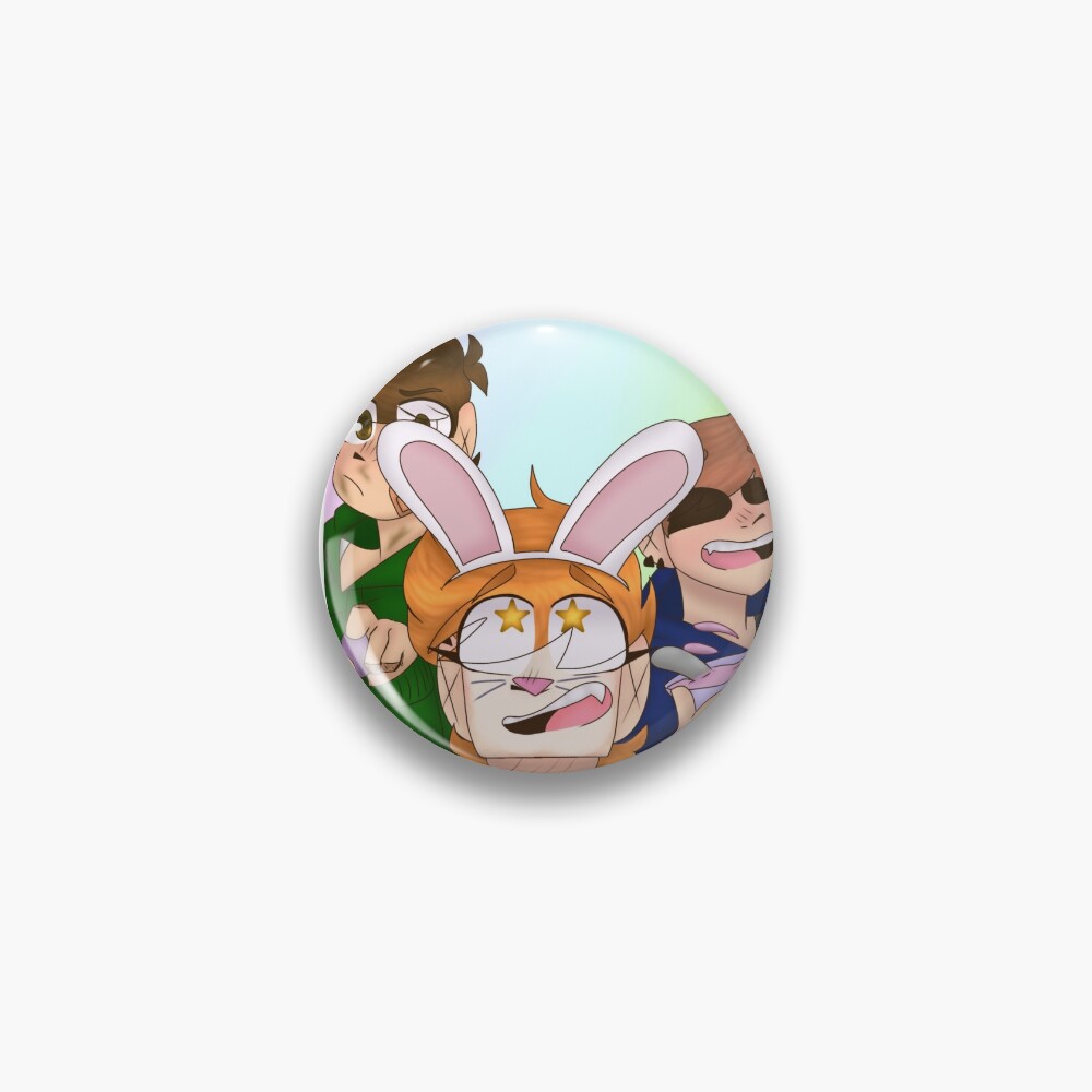 Edd and Matt walking in the park Pin for Sale by Miantrixx