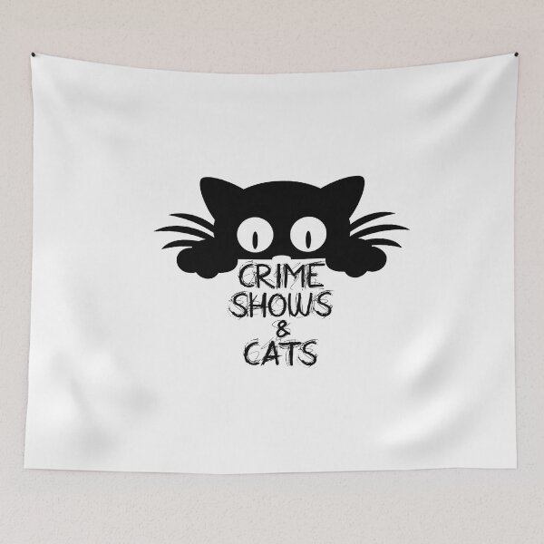 Item preview, Crime shows and cats designed and sold by ussastore.