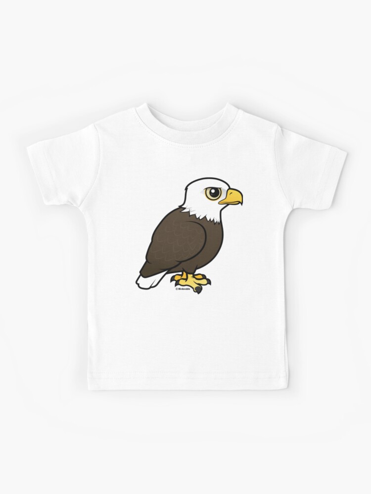 Camiseta para niños «Dibujos animados lindo águila calva por Birdorable» de  birdorable | Redbubble