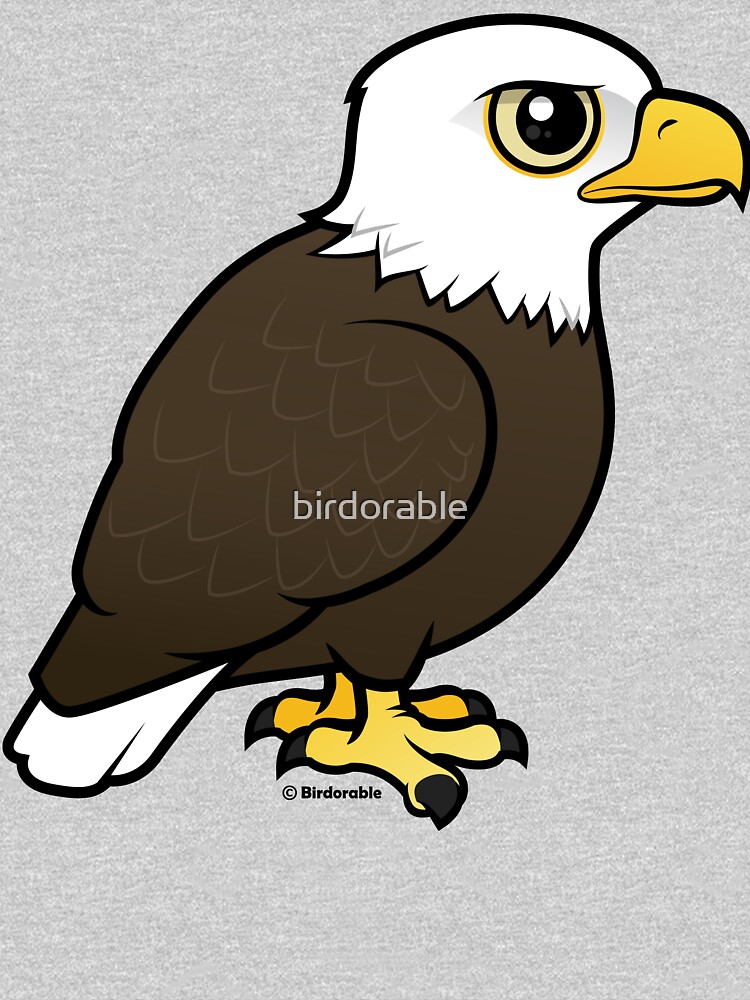  16 Cute Cartoon Birds of Prey Birdorable Raptors Premium T-Shirt  : Clothing, Shoes & Jewelry
