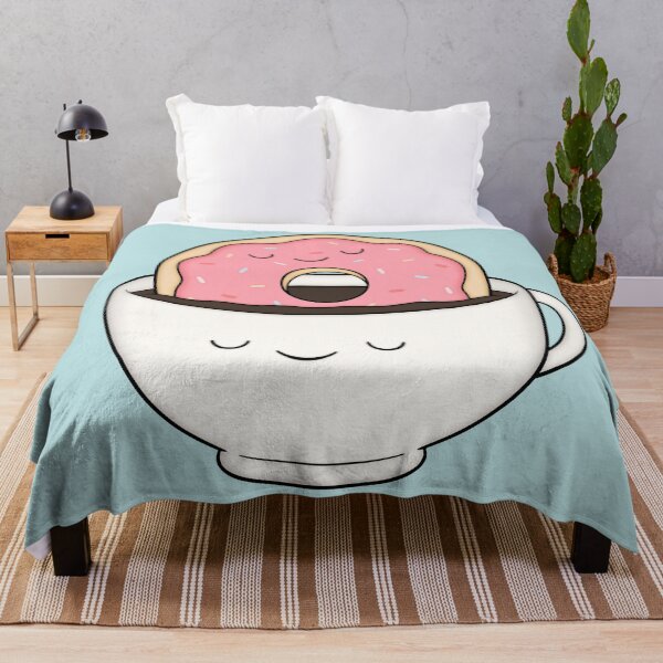 Item preview, Coffee Loves Donut designed and sold by kimvervuurt.