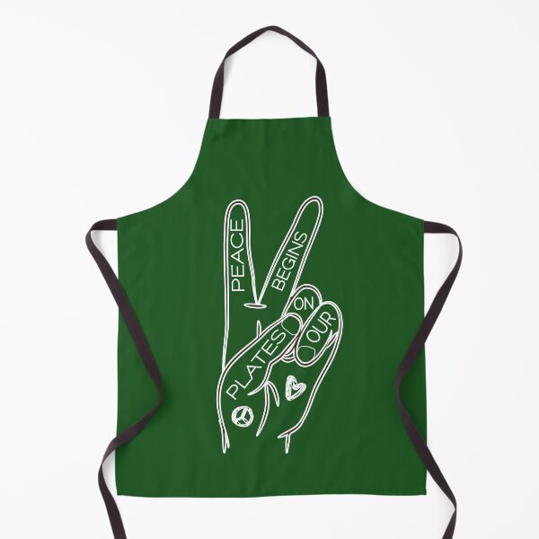 Item preview, Peace Begins On Our Plates, Non-veg Gift idea designed and sold by Rassitni.