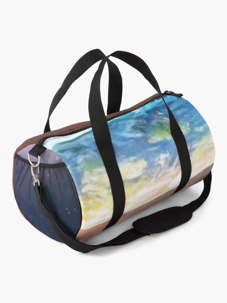 Alternate view of Flat Earth #FlatEarth Duffle Bag