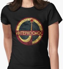 CCCP Interkosmos V02 Tailliertes T-Shirt