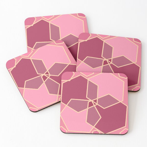Item preview,  Blush Pink Geometric Pattern  designed and sold by IslandDrip.