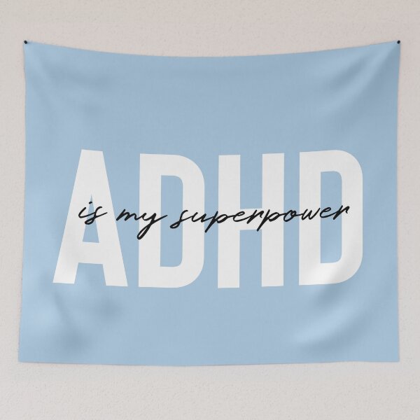 Aperçu de l'œuvre Adhd est ma superpuissance créée et vendue par Fatamimosh.