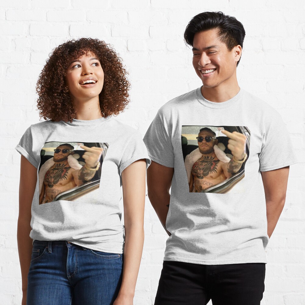 Conor McGregor Middle Finger - The Notorious (Color Version) Classic T-Shirt