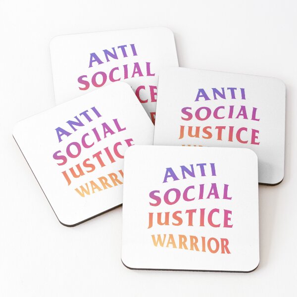 Item preview, Anti Social Justice Warrior SJW designed and sold by SixforSix.