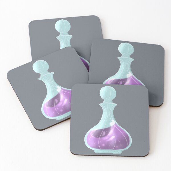 Item preview, purple potion bottle designed and sold by Tessa De Voe.