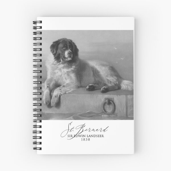 Item preview, St. Bernard by Edwin Landseer, 1838 designed and sold by ebrawne.
