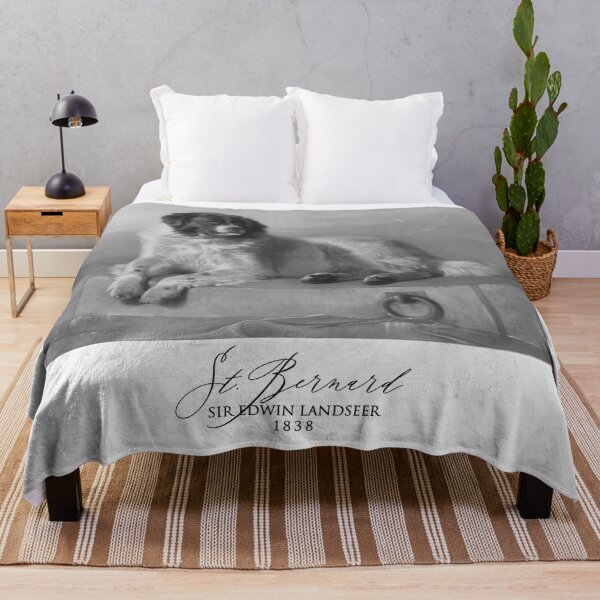 Item preview, St. Bernard by Edwin Landseer, 1838 designed and sold by ebrawne.