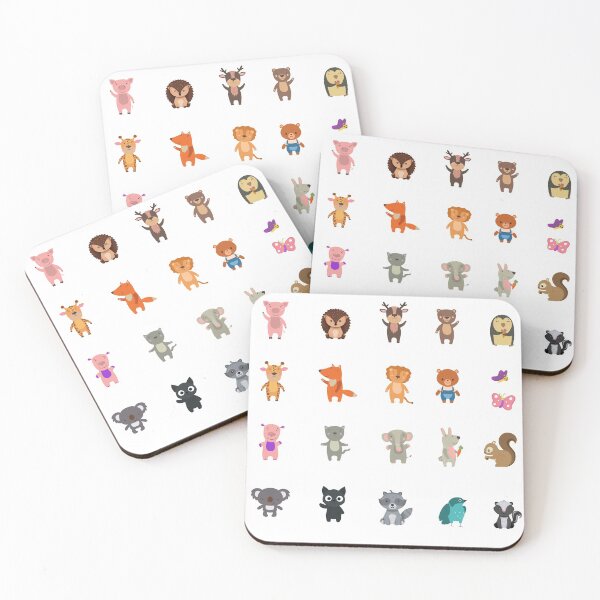 Item preview, *choose large in sticker!” Mega Cute Animals #1 designed and sold by ussastore.