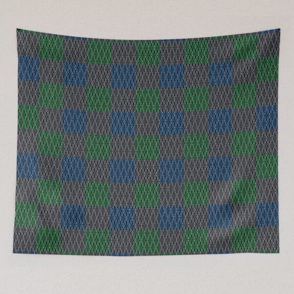 Item preview, Diamonds Grey Green Blue designed and sold by Antava.