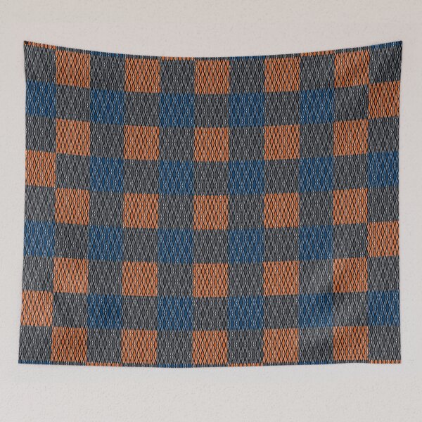 Item preview,  Diamonds Grey Blue Orange  designed and sold by Antava.