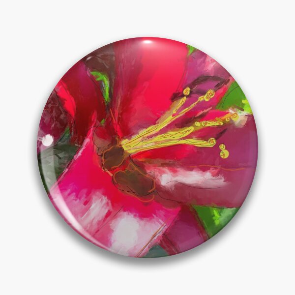 Item preview, Red Daylily designed and sold by GlassCanvas.