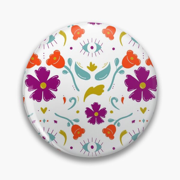 Item preview, vaina vahkana pattern purple designed and sold by Gabba Delgado.