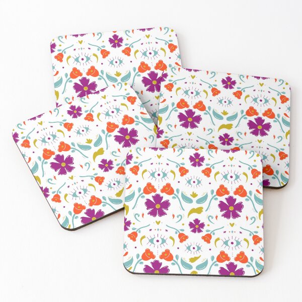 Item preview, vaina vahkana pattern purple designed and sold by Gabba Delgado.