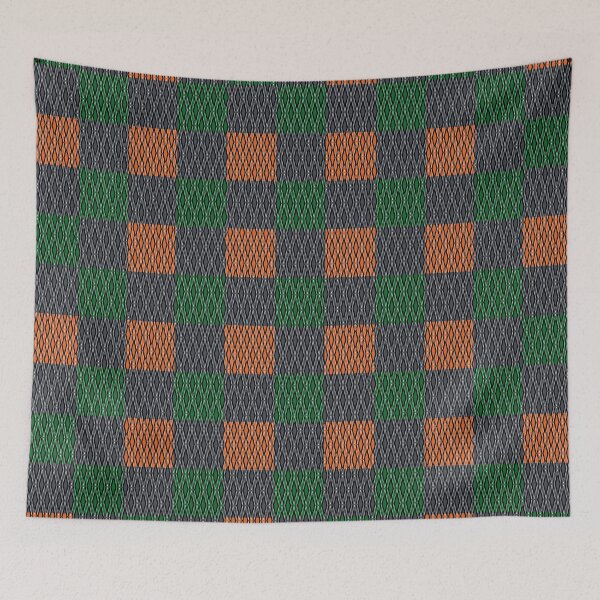 Item preview,  Diamonds Grey Green Orange  designed and sold by Antava.